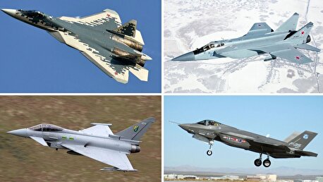 از اف-22 تا سوخو-57؛ آشنایی با 7 مورد از قدرتمندترین هواپیماهای نظامی جهان در نبرد مدرن