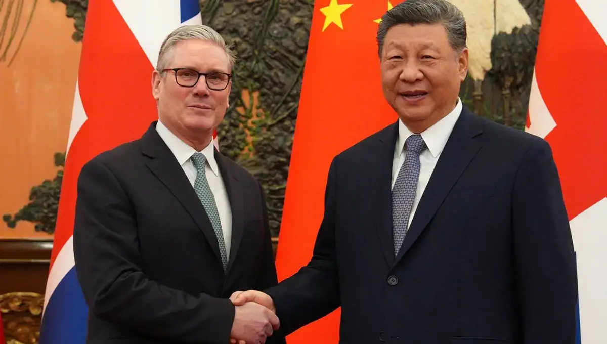 اعتراف فوتبالی رئیس‌جمهور چین در دیدار با نخست‌وزیر انگلیس