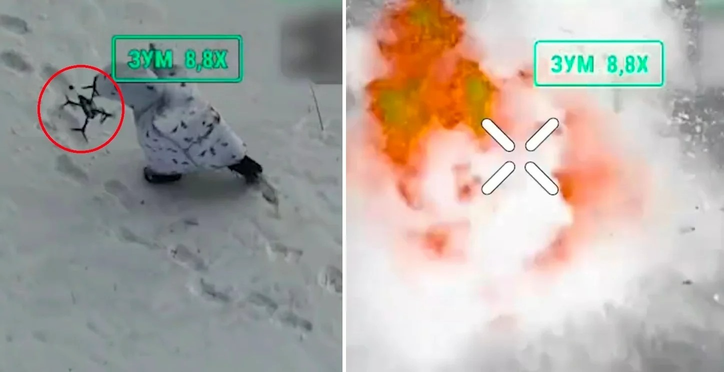 لشکر ۱۲۰ دفاع منطقهای ارتش اوکراین گزارش داد که حداقل دو سرباز روسی را با لباسهای استتار پنگوئن در روزهای اخیر از بین برده است. این درگیریها در مناطق پوشیده از برف رخ دادند و تصاویر منتشر شده نشان میدهد که سربازان ارتش روسیه بهدلیل شکل نامتعارف و برجسته لباسها، هدف پهپادهای اوکراینی قرار گرفتند. لشکر ۱۲۰ دفاع منطقهای ارتش اوکراین گزارش داد که حداقل دو سرباز روسی را با لباسهای استتار پنگوئن در روزهای اخیر از بین برده است. این درگیریها در مناطق پوشیده از برف رخ دادند و تصاویر منتشر شده نشان میدهد که سربازان ارتش روسیه بهدلیل شکل نامتعارف و برجسته لباسها، هدف پهپادهای اوکراینی قرار گرفتند.