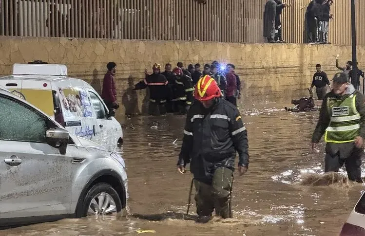 سیل در مراکش/ ارتش به مناطق آسیب‌دیده اعزام شد