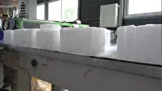 فرآیند دیدنی تولید یخ خشک در کارخانه کره جنوبی