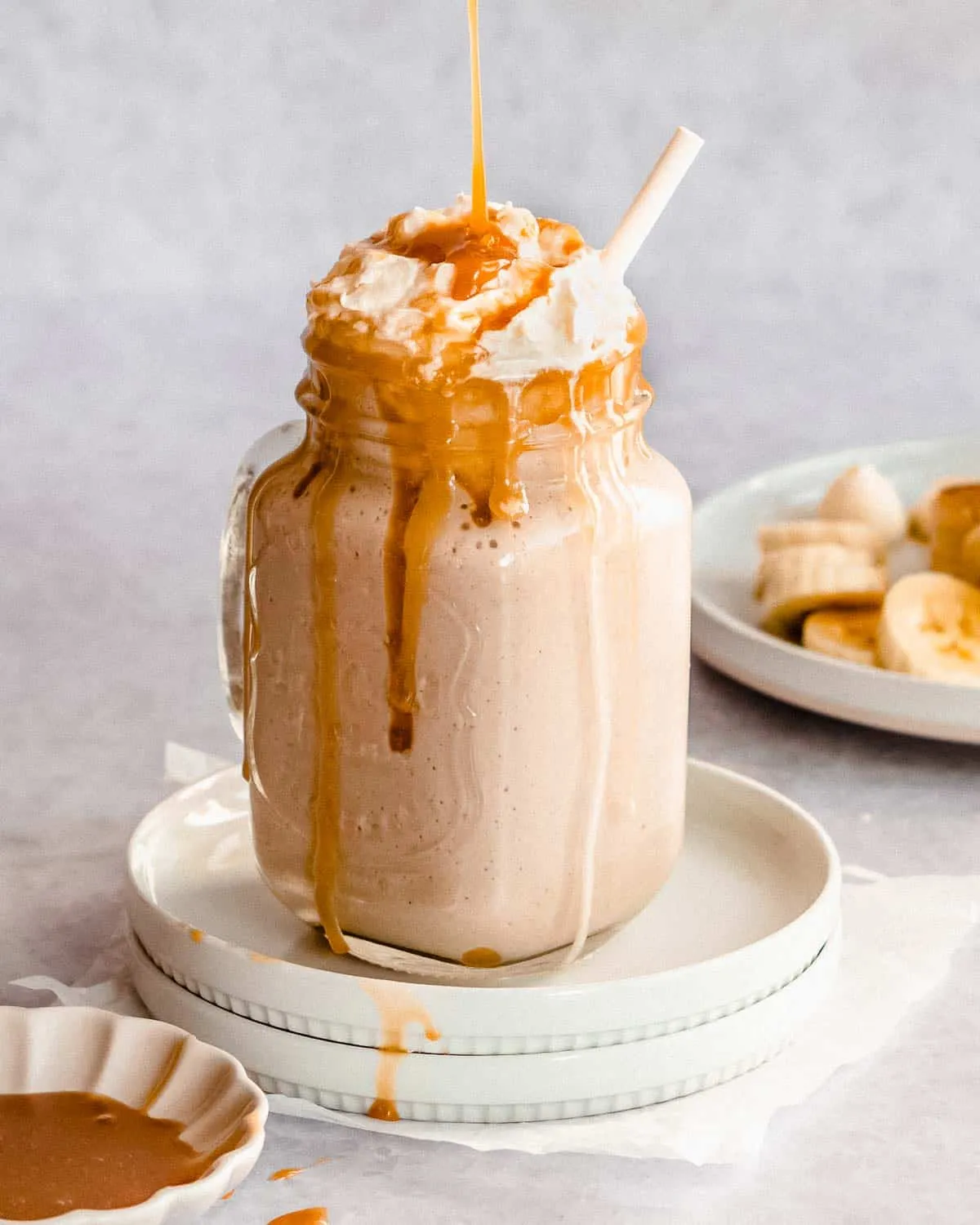 میلک شیک موز و شکلات