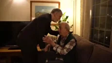 دیدار وزیر ارشاد با حسن ریاحی پیشکسوت موسیقی ایران