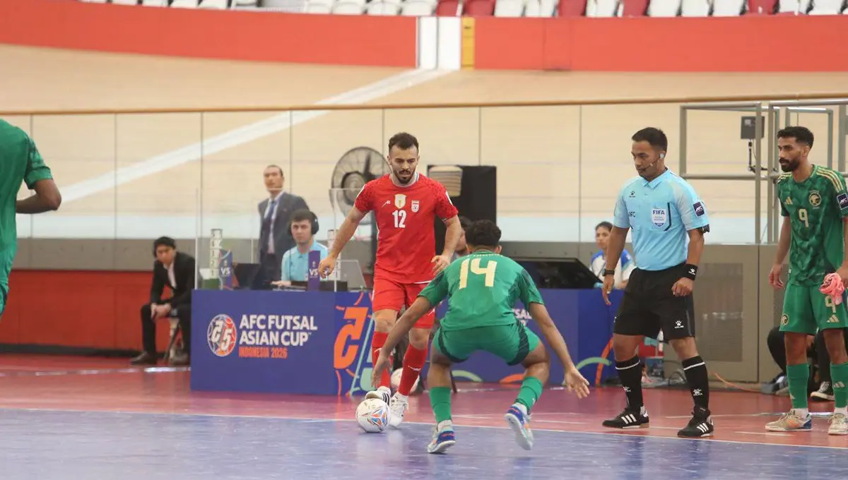 پیروزی نیمه اول ایران مقابل افغانستان در جام ملت‌های فوتسال