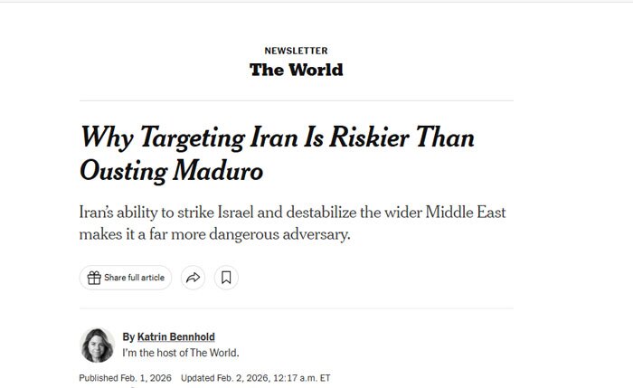 گزارش نیویورک تایمز گزارش نیویورک تایمز