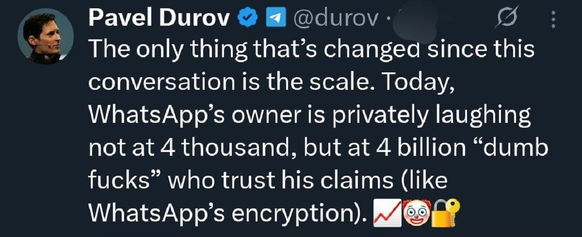 پاول دورف دوباره به زاکربرگ حمله کرد!