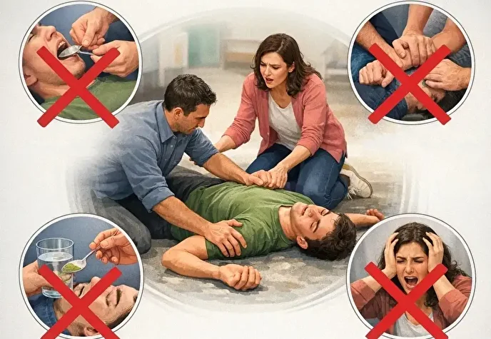 اشتباهات رایج هنگام تشنج که جان بیمار را به خطر می‌اندازد