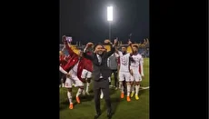 رقص دوباره ژوزه مورایس بعد از دومین قهرمانی در امارات