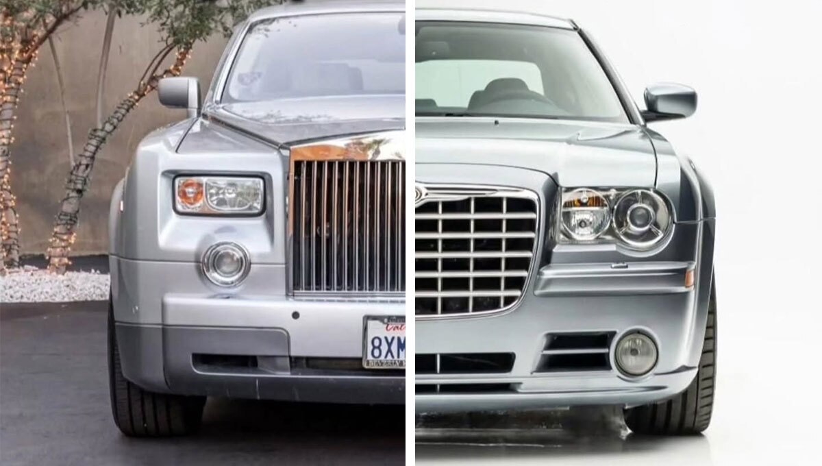 مقایسه جالب خودرو 320 هزار دلاری با 40 هزار دلاری (+تصاویر)