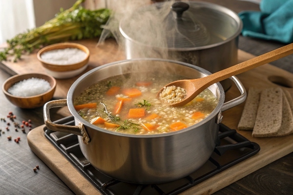 سوپ ماست و گشنیز