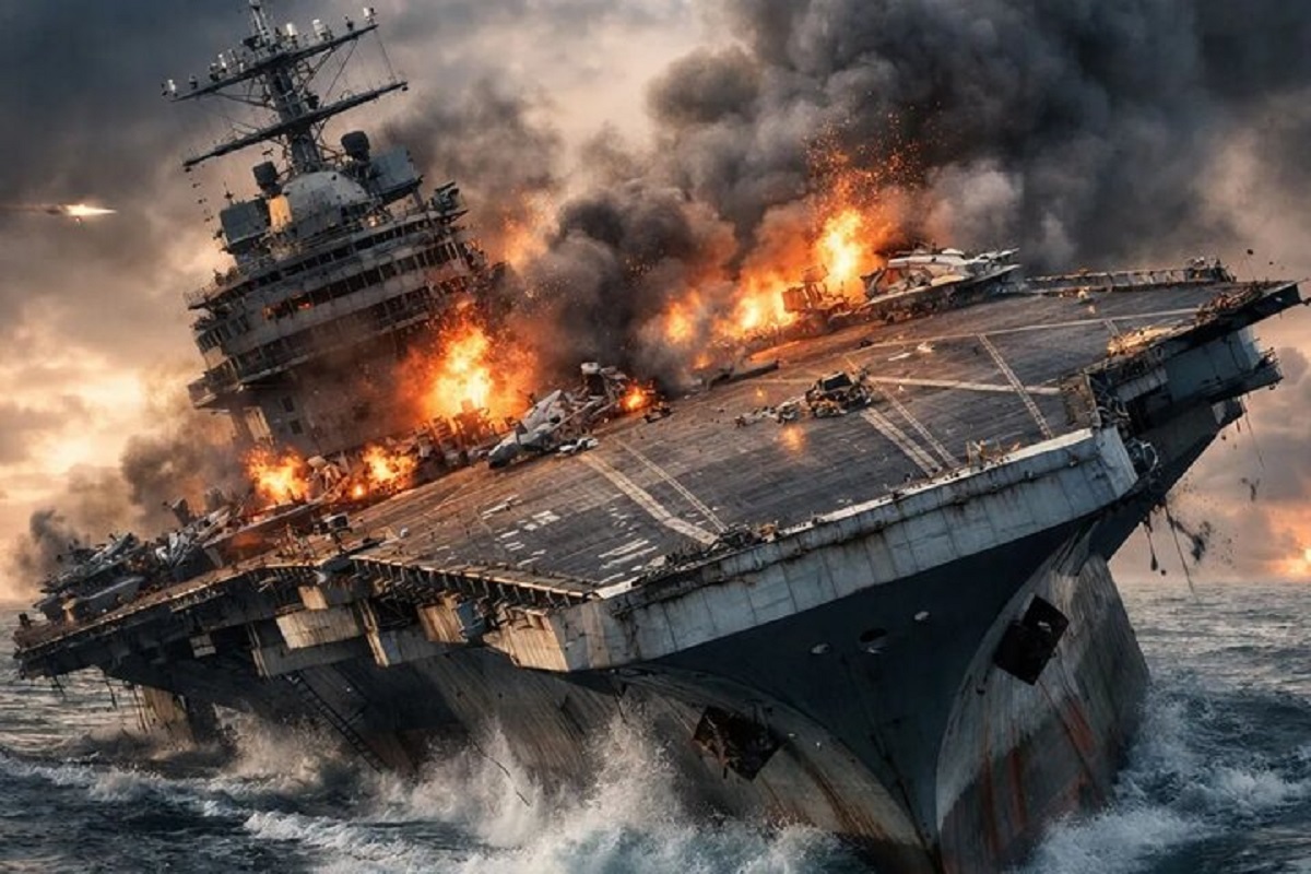 چگونه می‌توان یک ناو هواپیمابر را غرق کرد؟