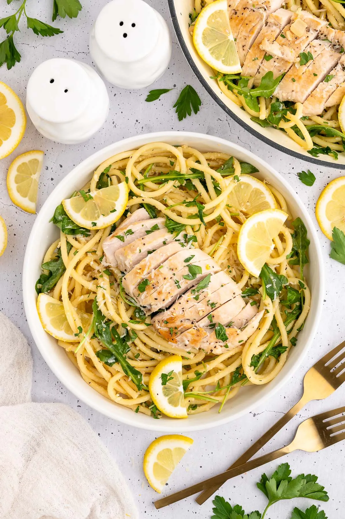 اسپاگتی مرغ