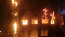 تصاویر دیده نشده از حمله آشوبگران و آتش زدن بانک‌ها در تهران