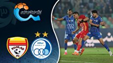 خلاصه بازی استقلال 1 - فولاد 0 (فیلم)