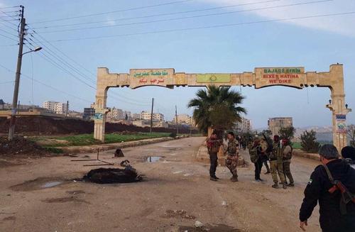 تصاویری از تصرف شهر عفرین سوریه توسط ارتش ترکیه