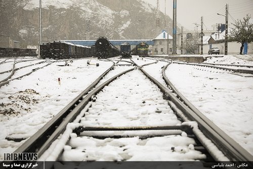 عکس‌هایی از بارش برف بهاری - فیروزکوه