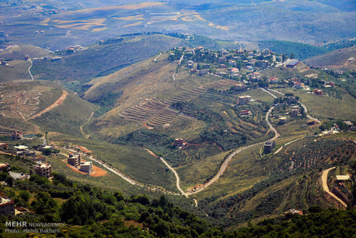 تصاویری از مناطق مرزی لبنان