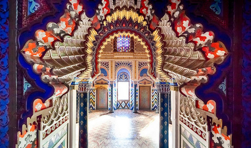 تنها قلعه ایتالیا با هنر معماری ایرانی‌+تصاویر