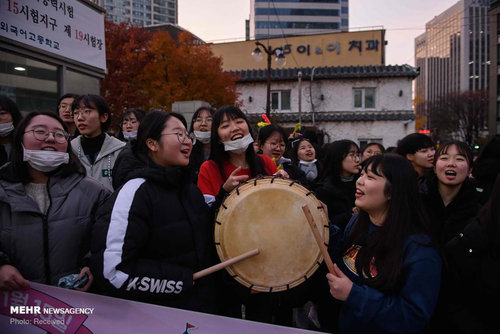 کنکور در کره جنوبی+تصاویر