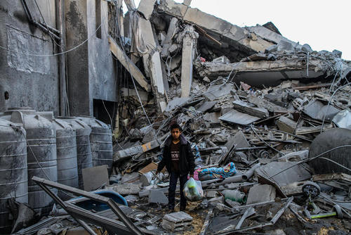 حمله هوایی اسراییل به غزه