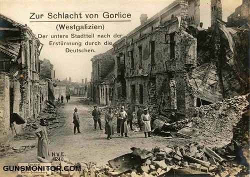 نبرد گورلیتسه: مرکز شهر پس از یورش آلمان ها