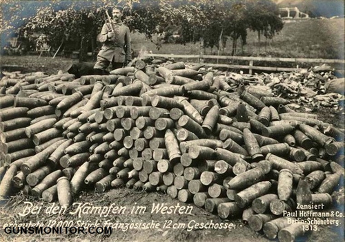 جنگ در غرب: 12000 گلوله توپ فرانسوی