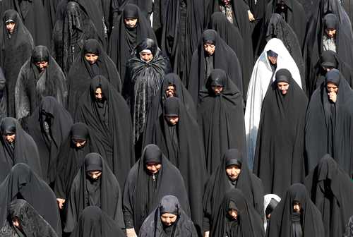 مراسم اربعین حسینی در حرم حضرت شاه عبدالعظیم در جنوب تهران/EPA