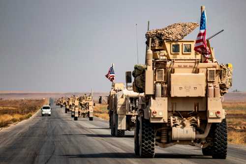 عقب‌نشینی واحدهای نظامی ایالات متحده آمریکا از شمال سوریه/ خبرگزاری فرانسه
