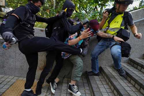 ادامه اعتراضات در هنگ‌کنگ/ آسوشیتدپرس