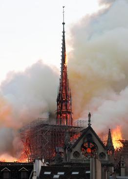آتش سوزی بزرگ کلیسای 