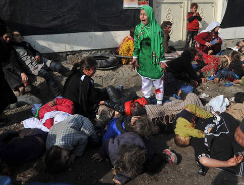 بمب گذاری درعاشورا در افغانستان ۲۰۱۲ 