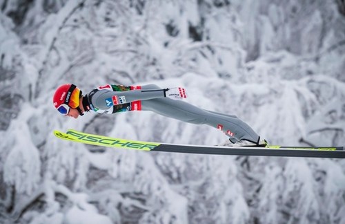 مسابقه جهانی اسکی پرش مردان در اتریش/ خبرگزاری فرانسه