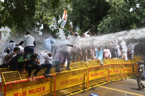 تظاهرات ضددولتی در شهر دهلی هند/ خبرگزاری آناتولی
