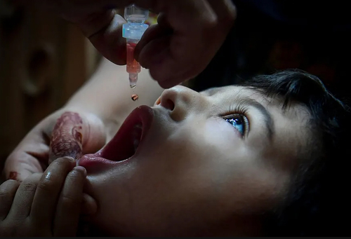 واکسیناسیون فلج اطفال در کراچی پاکستان/ خبرگزاری فرانسه