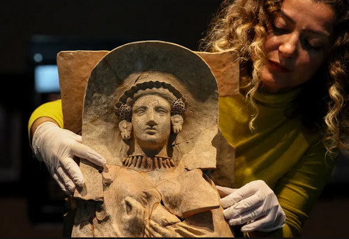نمایش آثار تازه کشف شده از حفاری ها در موزه باستان شناسی شهر ازمیر ترکیه/ خبرگزاری آناتولی