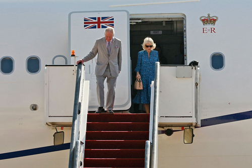 سفر رسمی ولیعهد بریتانیا و همسرش به اردنعکسها: خبرگزاری فرانسه و رویترز