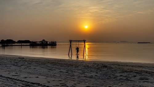 اینجا بهشتی در نزدیکی سواحل قطر است! (+عکس)