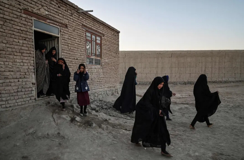 مدرسه ای دخترانه در غزنی افغانستان/ خبرگزاری فرانسه
