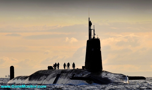 زیردریایی انگلیسی مجهز به 192 کلاهک جنگی هسته‌ای! (+عکس)