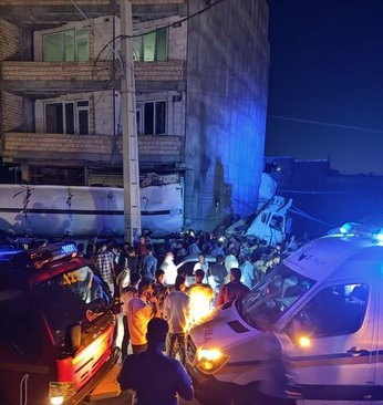 انفجار تانکر سوخت در مهاباد با 2 کشته