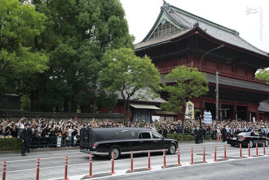 تصاویری از مراسم تشییع شینزو آبه