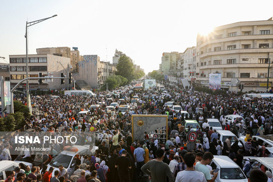 تصاویری از مردم در عید غدیر خم