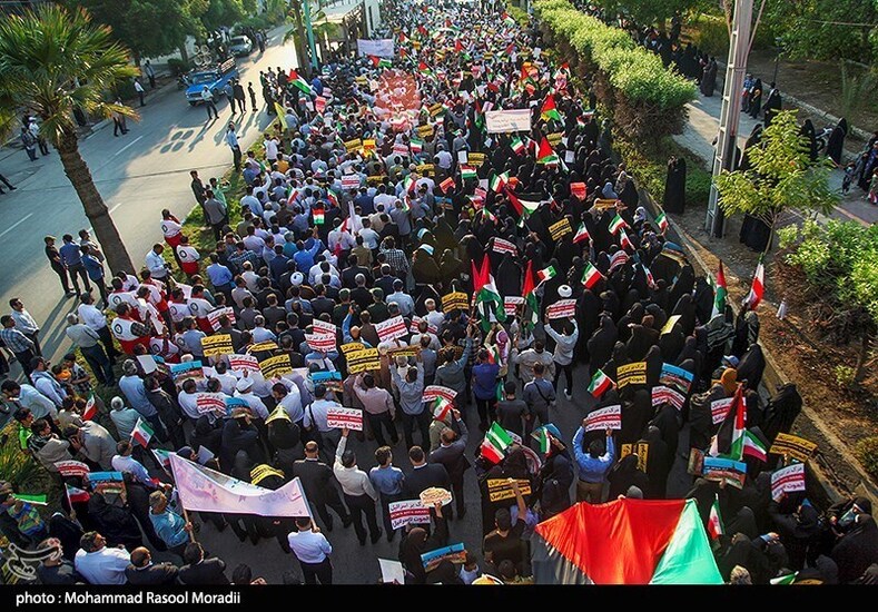اجتماع حمایت از مردم غزه در استانها