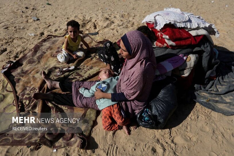 مردم بی‌پناه غزه