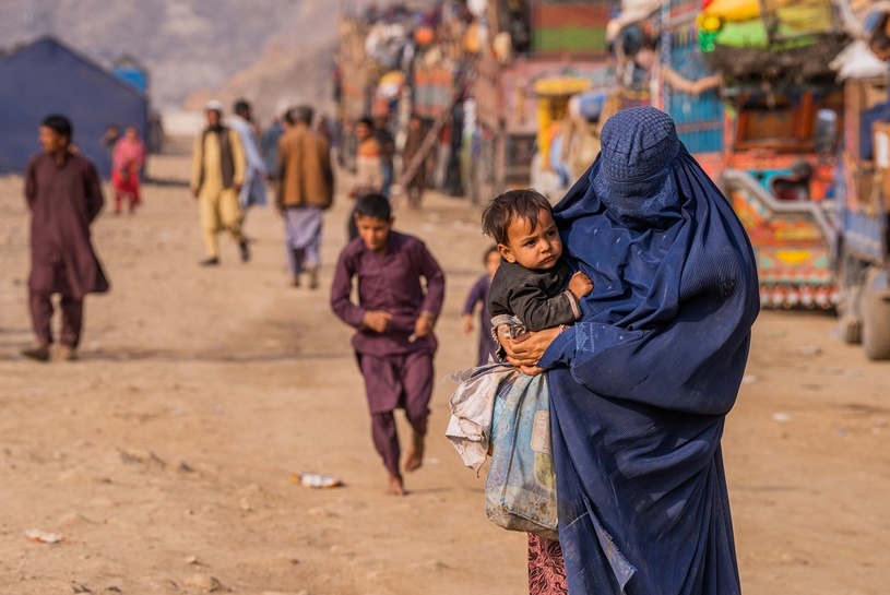 افغان های اخراج شده از پاکستان