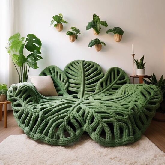 ایده های جالب روکش مبل برای ست کردن با گیاهان آپارتمانی