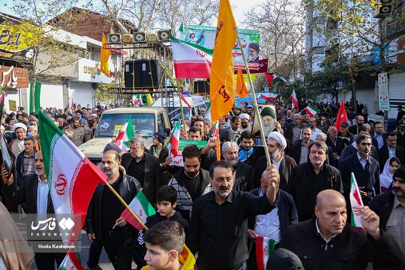 راهپیمایی 22 بهمن در ایران /مازندران