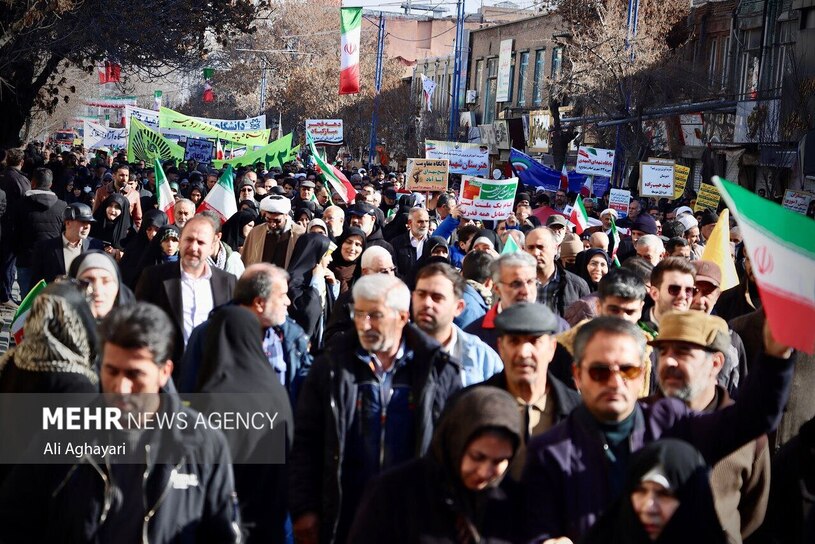 راهپیمایی ۲۲ بهمن در ارومیه
