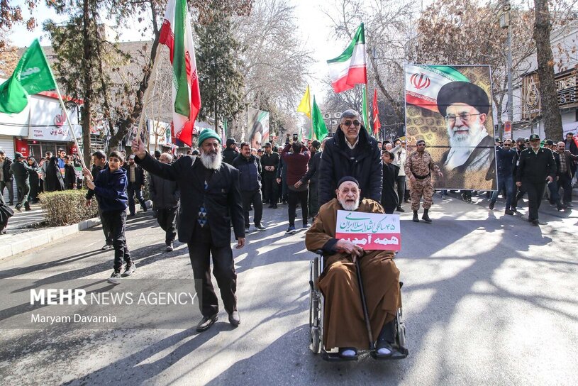  راهپیمایی ۲۲ بهمن در بجنورد