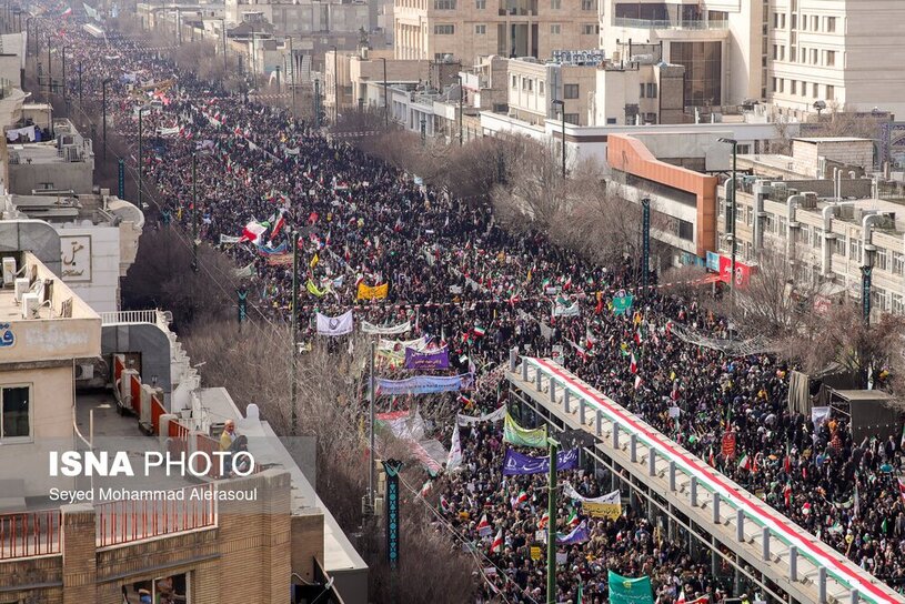 راهپیمایی ۲۲ بهمن ۱۴۰۲ در مشهد